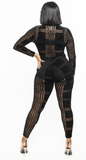 Vixen Jumpsuit Black Party