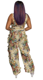 Botanic Cargo Jumpsuit