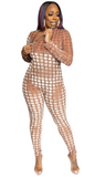 Boxy Mesh Jumpsuit