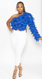 Rosaline Ruffled Crop Top